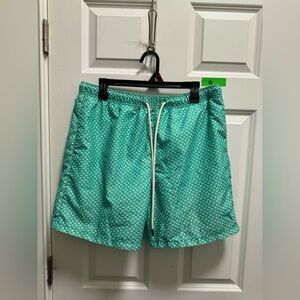 Mens Tommy Bahama Swimming Trunks with Mesh Liner